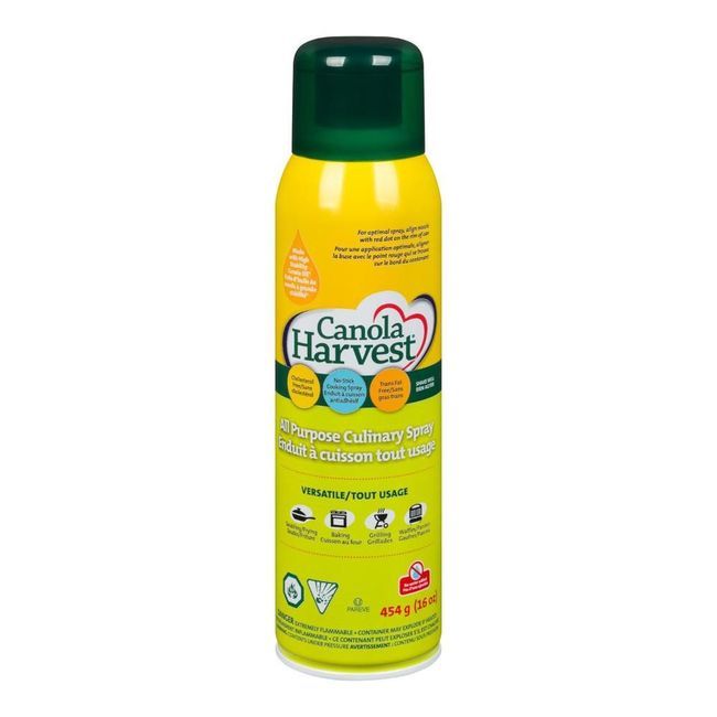 Canola Harvest Spray Antiadhésif À L'huile De Canola, 454 G -- 6 Par Boîte