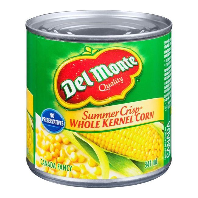 Del Monte Whole Kernel Corn, 341 Ml -- 24 Per Case