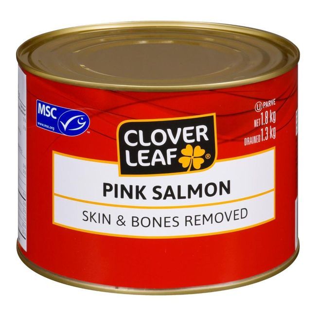 Clover Leaf Skinless Boneless Pink Salmon, 1.8 Kg -- 6 Per Case