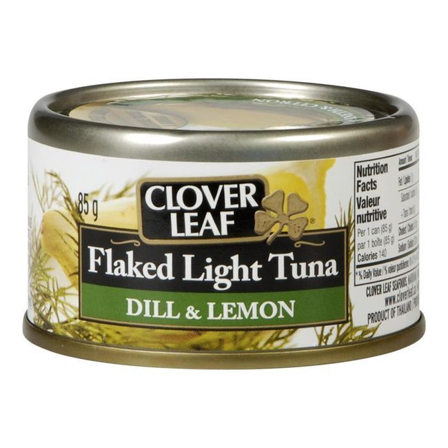 Clover Leaf Dill And Lemon Flaked Light Tuna, 85 G -- 24 Per Case