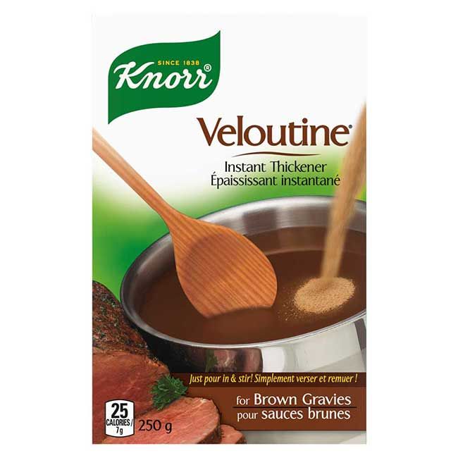 Knorr Épaississant Brun Instantané Veloutine, 250 G -- 16 Par Boîte