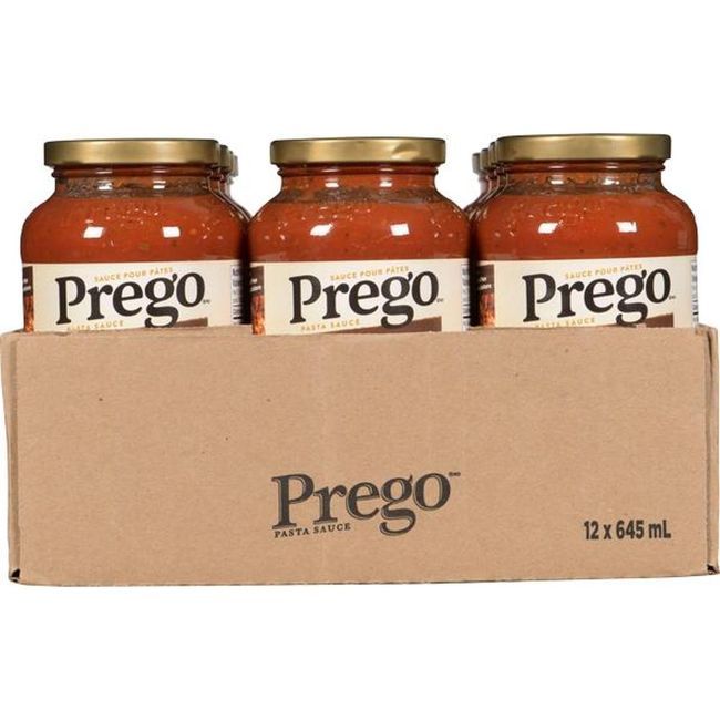Prego Sauce Pour Pâtes Épaisse Suprême Aux Champignons, 645 Ml -- 12 Par Boîte