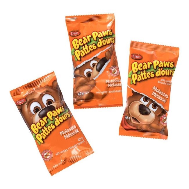 Bear Paws Molasse Cookies