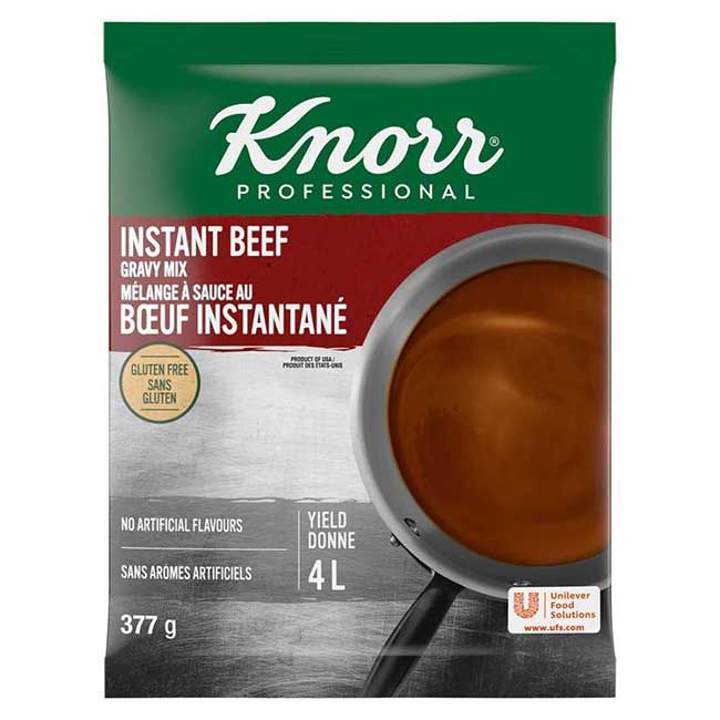 Knorr Professional Préparation Instantanée Pour Sauce Au Bœuf, 377 G -- 6 Par Boîte