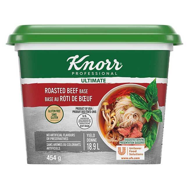 Knorr Professional Base De Bouillon De Bœuf Ultime, 454 G -- 6 Par Boîte
