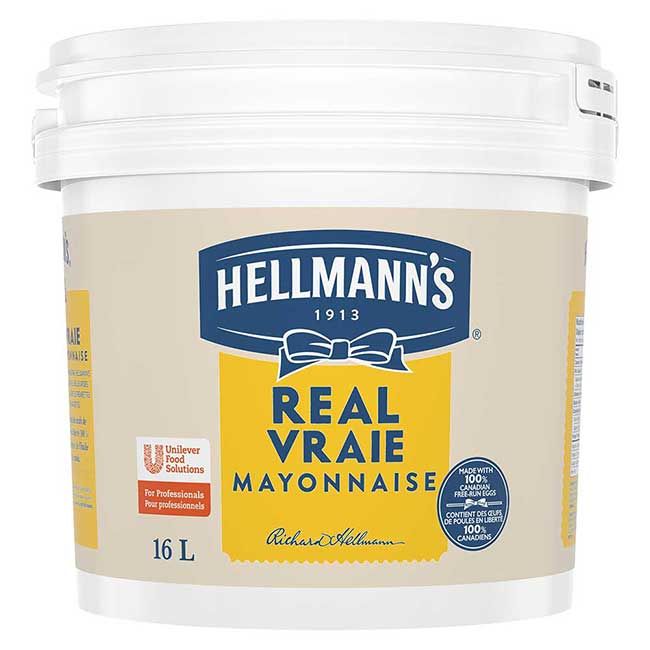 Hellmann's Gluten Free Mayonnaise, 16 L Pail
