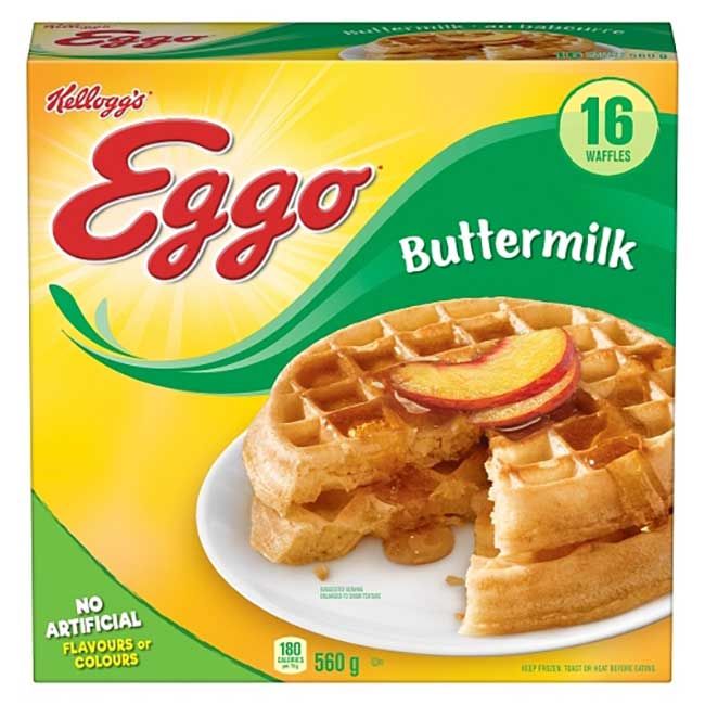 Kellogg's Gaufre Au Babeurre, 560 G -- 12 Par Boîte