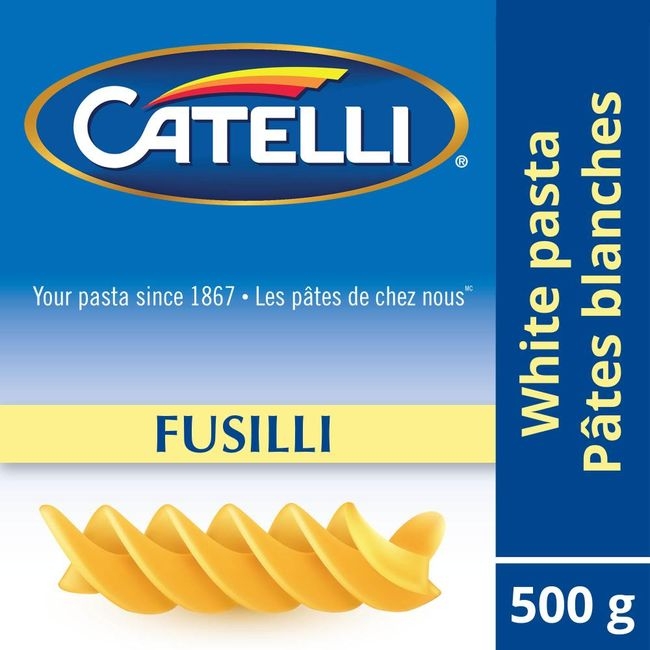 White Fusilli Pasta