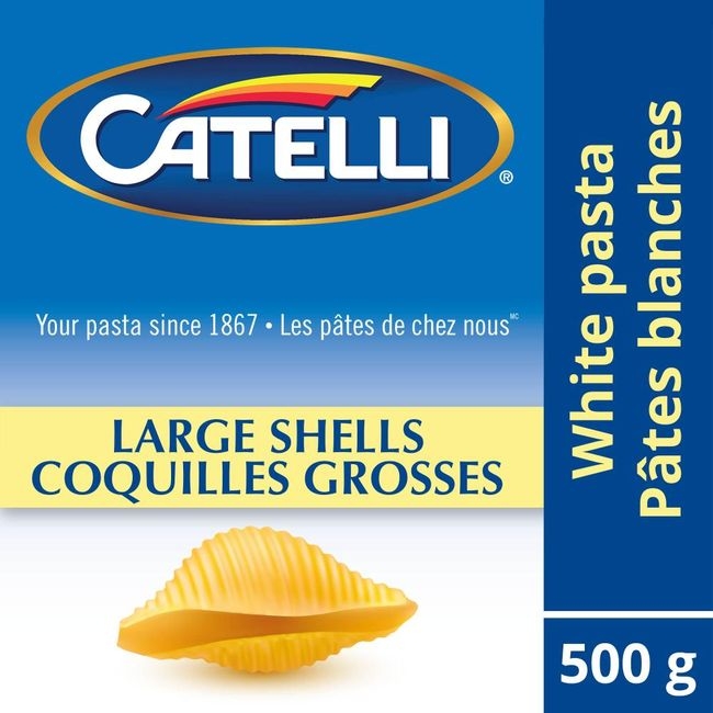 White Large Shells Pasta