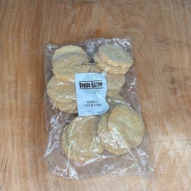 Vegetable and Corn Burger