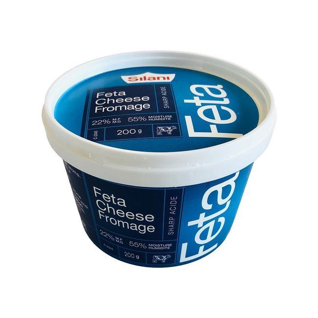 Silani Fromage Feta, Pot De 200 G -- 12 Par Boîte