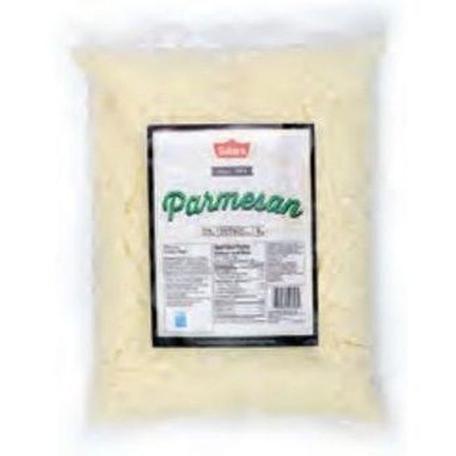 Parmesan Gluten Free 100 Percent Parmesan Grated Cheese, 2 Kg -- 5 Per Case