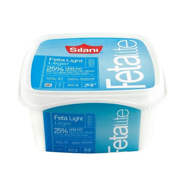Feta Feta Légère, Pot De 400 G -- 6 Par Caisse