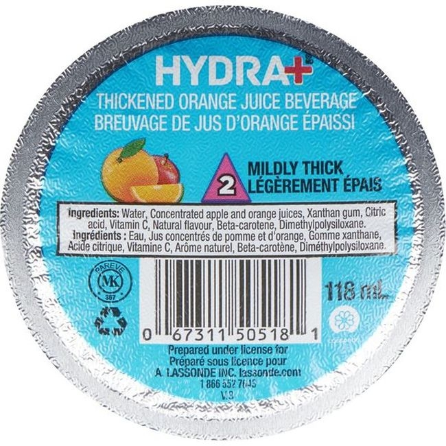 IDDSI Level 2 Thickened Orange Delight Juice Drink