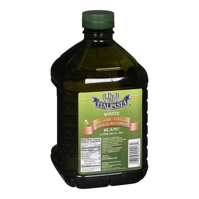 Italpasta White Balsamic Vinegar, 3 L -- 4 Per Case