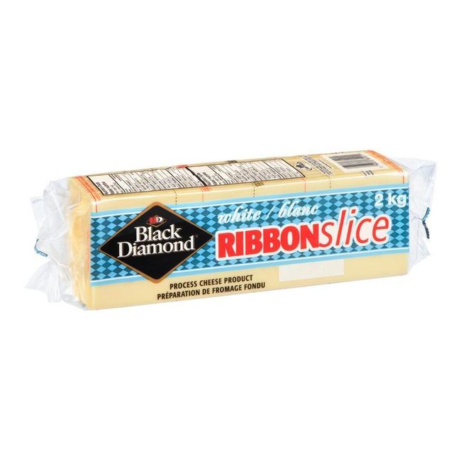 Black Diamond Tranches De Ruban De Fromage Blanc, 2 Kg -- 2 Par Caisse