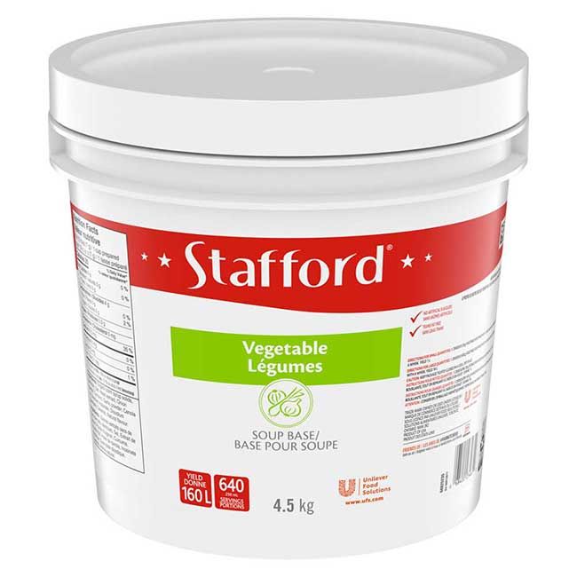 Stafford Base De Soupe Aux Légumes Label Rouge, 4,5 Kg