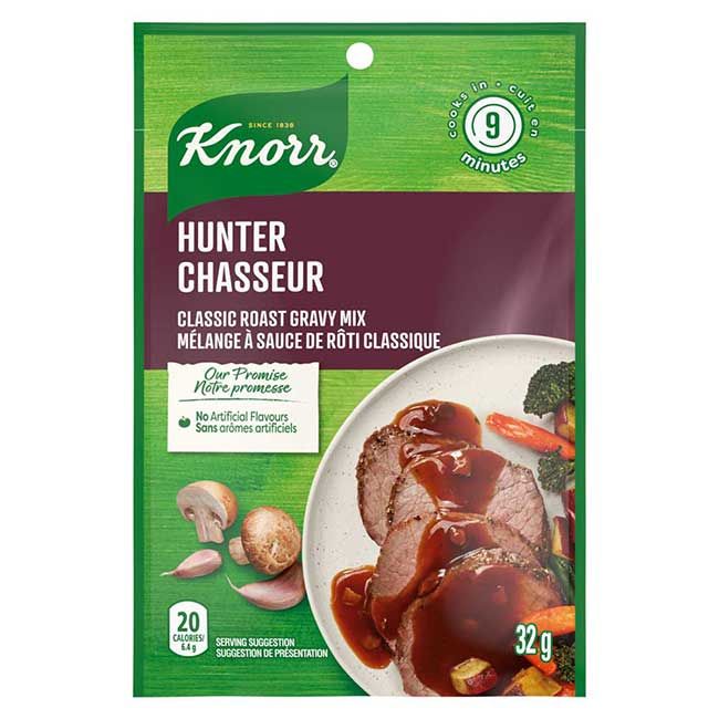 Knorr Professional Mélange De Sauce Rôtie Classique Hunter, 32 G -- 24 Par Boîte