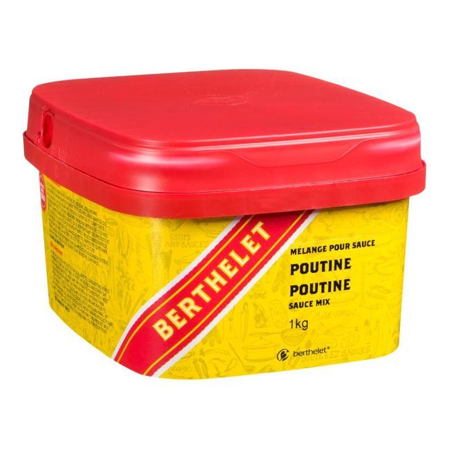 Berthelet Base De Sauce Pour Poutine, 1 Kg -- 6 Par Boîte