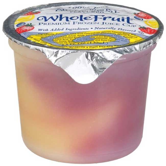 Whole Fruit Jus De Fruits Rouges Et Citron De Qualité Supérieure À 100 % En Tasse, 4 Oz -- 96 Par Caisse