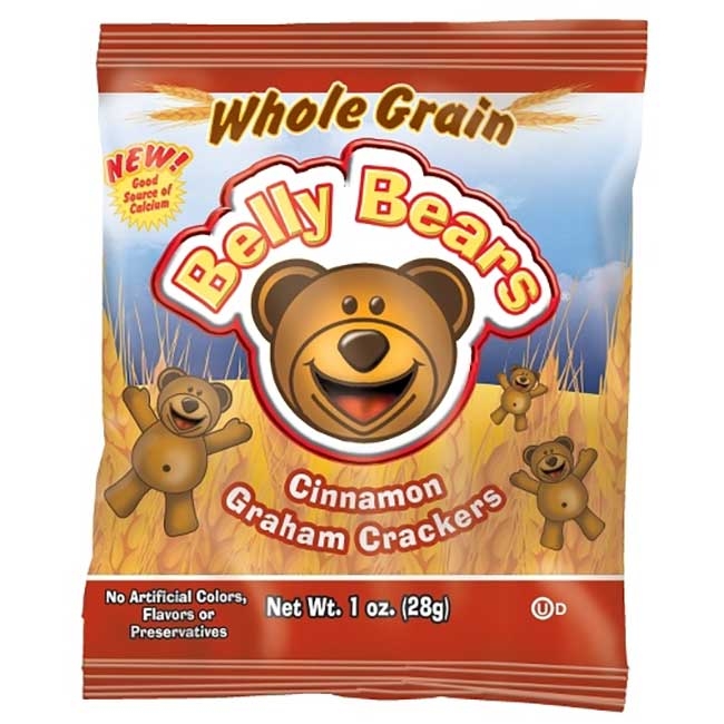 Belly Bears 51 Percent Whole Grain Cinnamon Graham Cracker