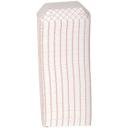 Red Plaid Poly-Coated Paper Food Tray