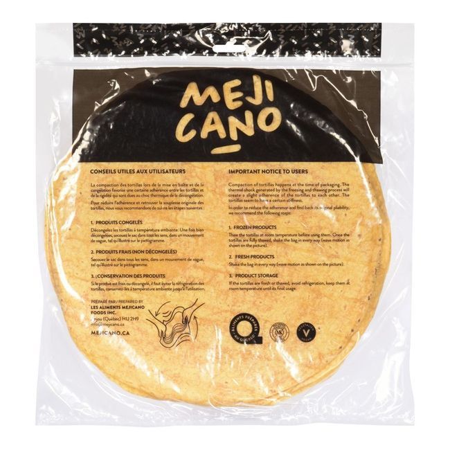 Mejicano 12 Inch Salsa Tortilla, 12 Count -- 6 Per Case
