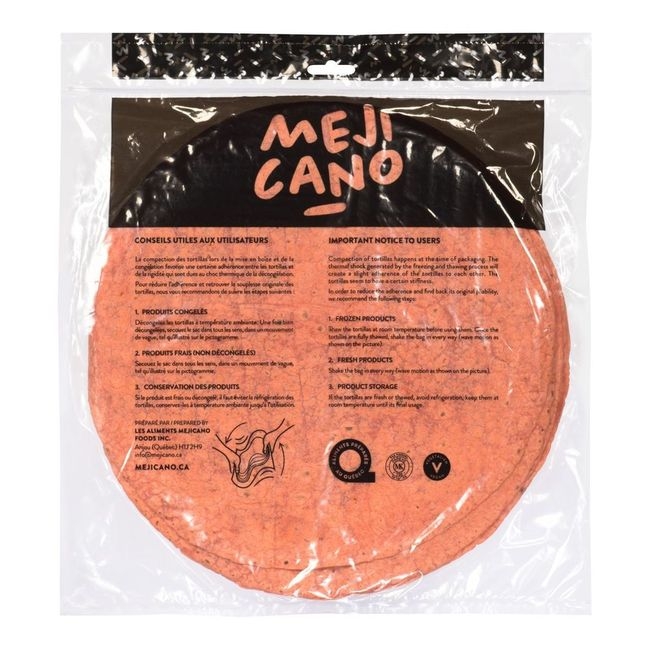 12 inch Tomato Basil Tortilla