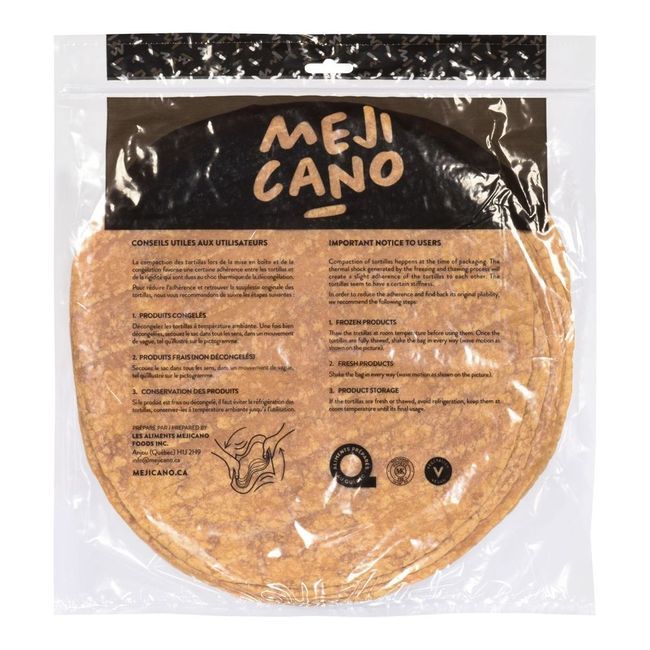 Mejicano 12 Inch Smoked Bbq Tortilla, 12 Count -- 6 Per Case
