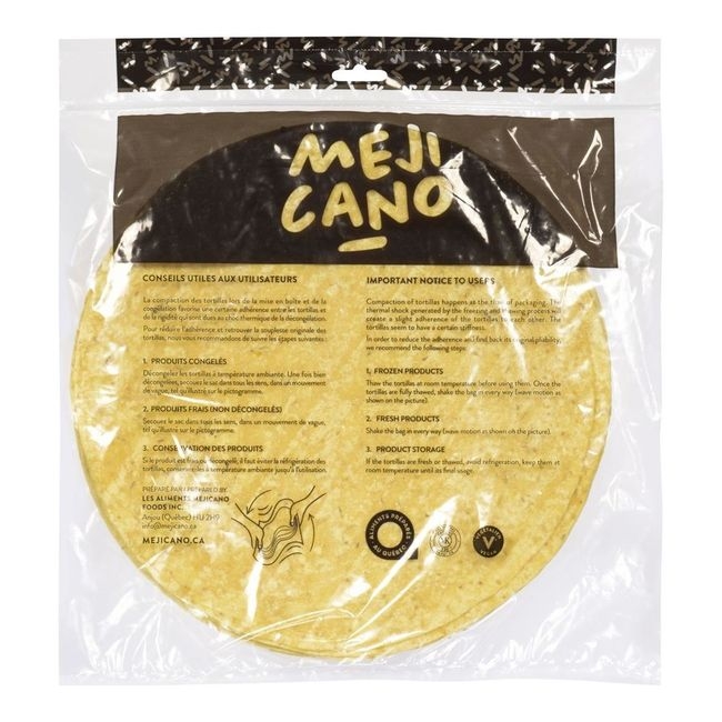 12 inch Lemon Rosemary Tortilla