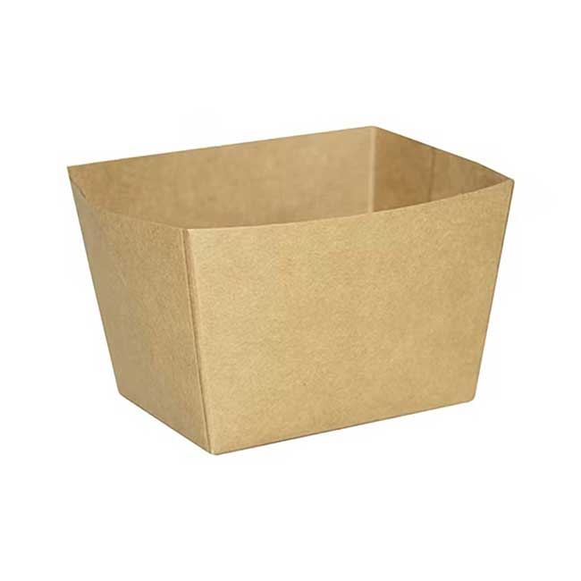 Large Kraft French Fry Container