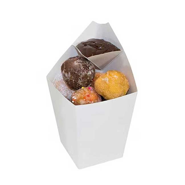 Pack N Eat Paper Flexcone With Condiment Holder, 16 Oz