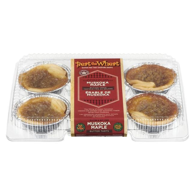 Beat The Wheat Muskoka Maple Butter Tarts, 400 G -- 8 Per Case