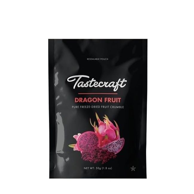 Freeze-Dried Dragon Fruit Crumble