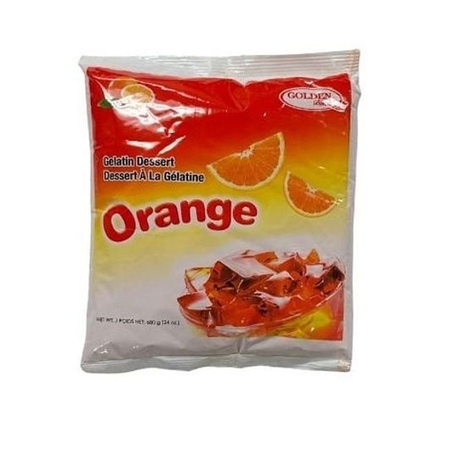 Orange Gelatin Powder