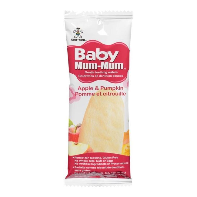 Hot Kid Baby Mum-mum Apple And Pumpkin Rice Rusks, 50 G -- 6 Per Case