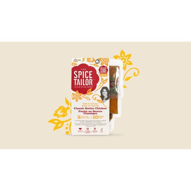 The Spice Tailor Spicy Butter Chicken Curry Kit, 285 Ml -- 5 Per Case