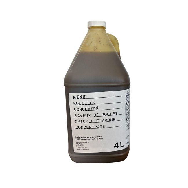 Menu Concentré De Saveur De Poulet Sans Gluten, 4 L -- 2 Par Boîte