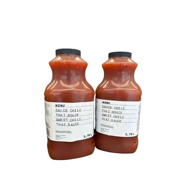 Menu Sauce Chili Douce Thaïlandaise, 3,79 L -- 2 Par Boîte
