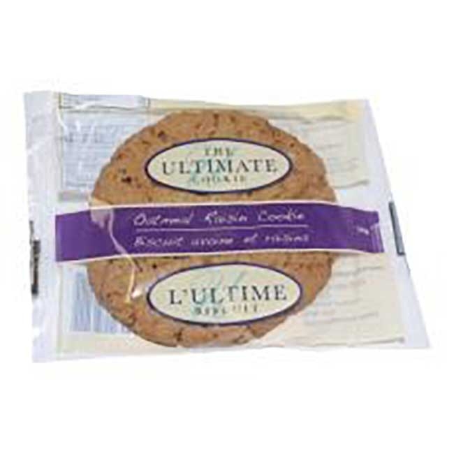 Individually Wrapped Oatmeal Raisin Cookie