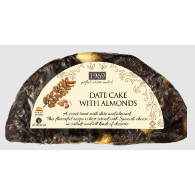 Half Moon Date Cake with Almonds