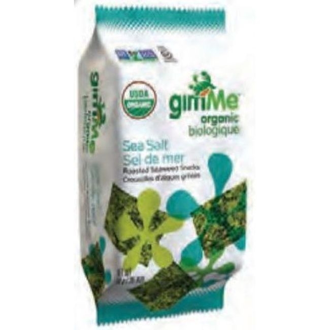Organic Sea Salt Roasted Seaweed Snacks