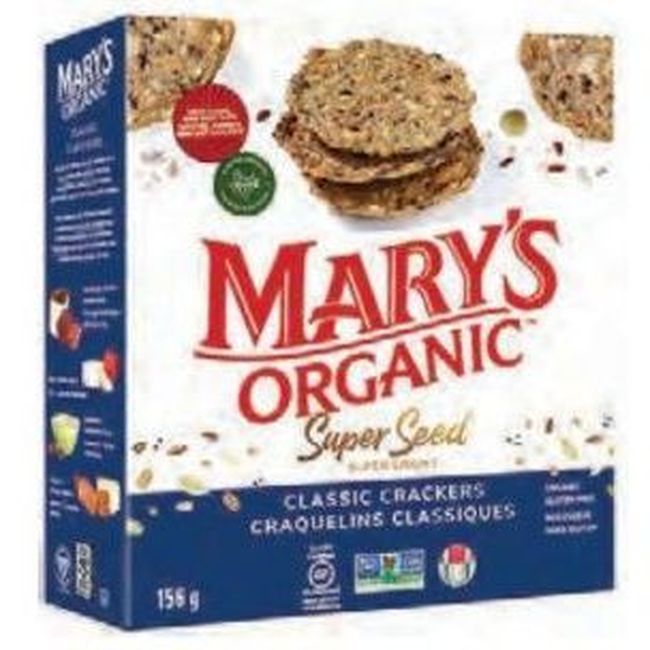Mary's Gone Crackers Organic Super Seed Classic Crackers, 156 G -- 6 Per Case