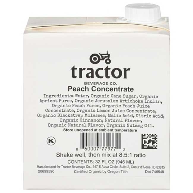 Organic Peach Concentrate