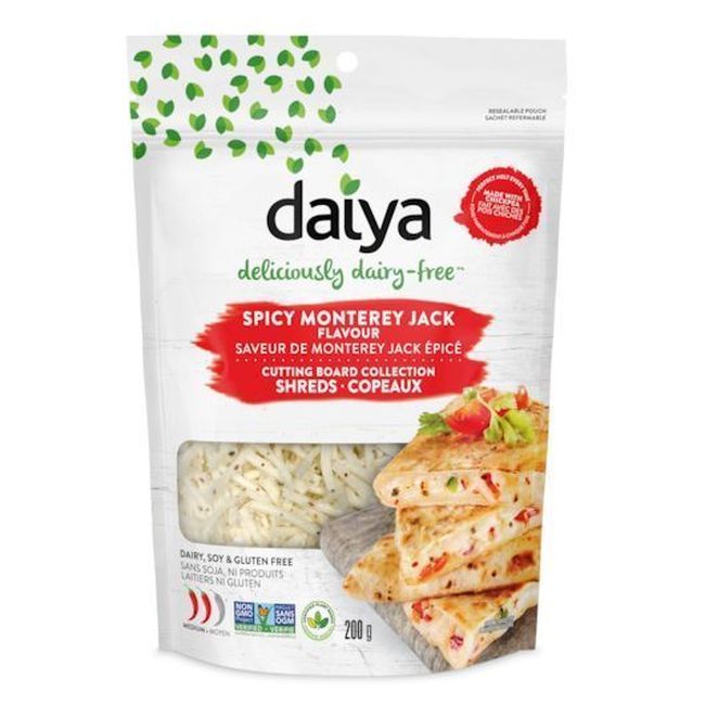 Daiya Collection De Planches À Découper Épicées Façon Monterey Jack, 200 G -- 12 Par Boîte