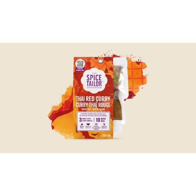 The Spice Tailor Thai Red Curry, 260 Ml -- 5 Per Case