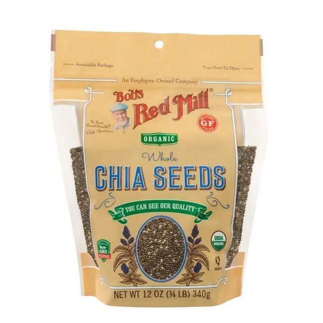 Bob's Red Mill Organic Chia Seeds, 340 G -- 5 Per Case