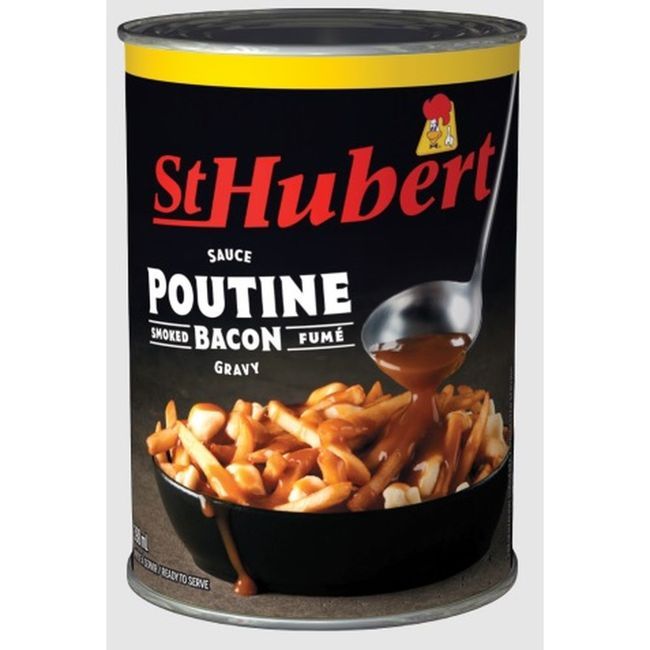 St Hubert Sauce Fumée Poutine/bacon, 398 Ml -- 12 Par Caisse