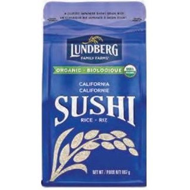 Lundberg Organic California Sushi Rice -- 6 Per Case