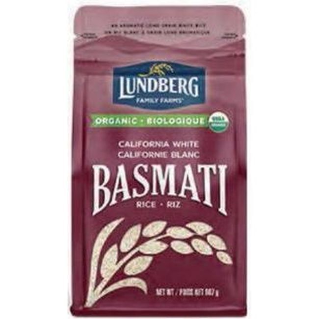 Lundberg Organic California White Basmati Rice -- 6 Per Case